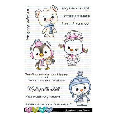 C.C. Designs Clear Stamps - Tiny Winter
